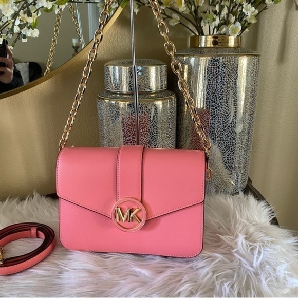 New Michael Kors Carmen Satchel Messenger Shoulder bag - Picture 1 of 17